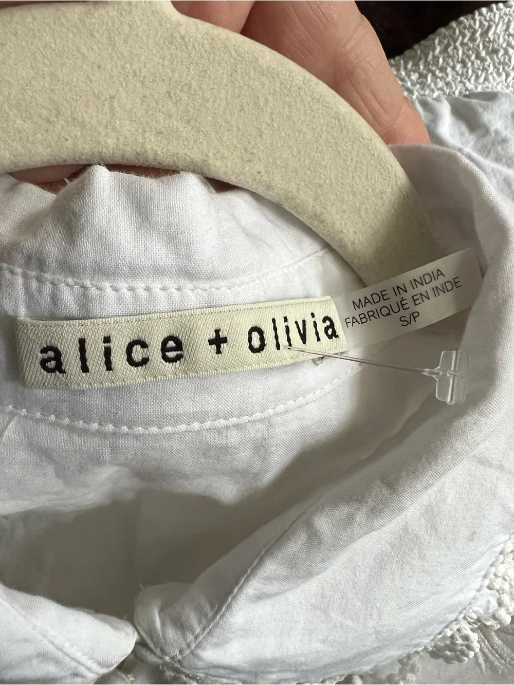 Alice & Olivia Onelia embroidered blouse - Picture 7 of 8